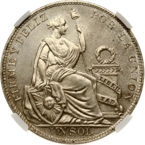 Peru Sol 1934 NGC MS 65+