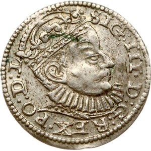 Poland Trojak 1588 Riga (R-R2)