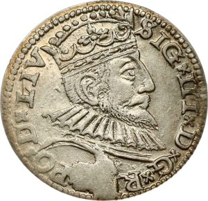 Poland Trojak 1591 Riga LIV (R1)