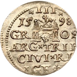 Poland Trojak 1598 Riga