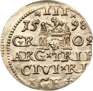 Poland Trojak 1598 Riga