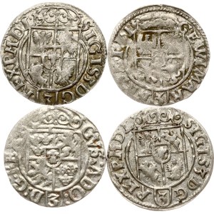 Poland Poltorak 1621-1630 Lot of 4 coins