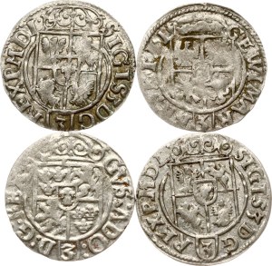 Poland Poltorak 1621-1630 Lot of 4 coins