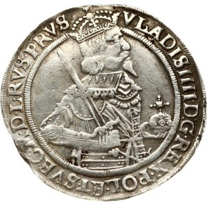 Poland Taler 1637 Torun RVS. PRVS. (R3)