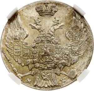 Poland 10 Groszy 1840 MW NGC MS 63