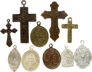 Poland Medallions 19-20 century Lot of 10 pcs