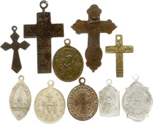 Poland Medallions 19-20 century Lot of 10 pcs