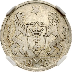 Poland Danzig 1 Gulden 1923 NGC UNC DETAILS
