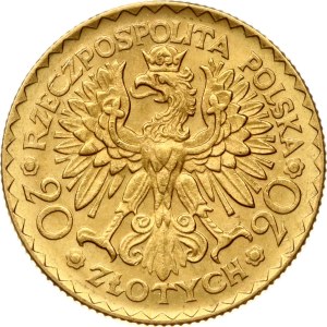 Poland 20 Zlotych 1925 Boleslaw Chrobry