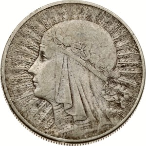 Poland 10 Zlotych 1932 (L)