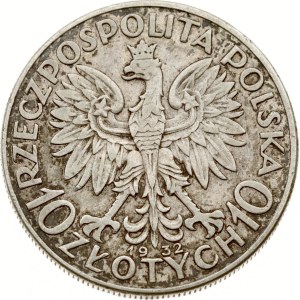 Poland 10 Zlotych 1932 (L)