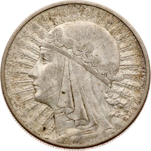 Poland 10 Zlotych 1932 (L)
