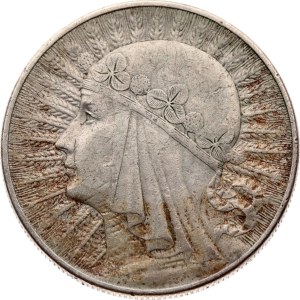 Poland 10 Zlotych 1933 MW