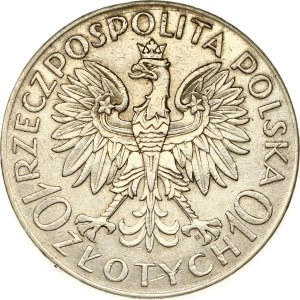 Poland 10 Zlotych 1933 Romuald Traugutt