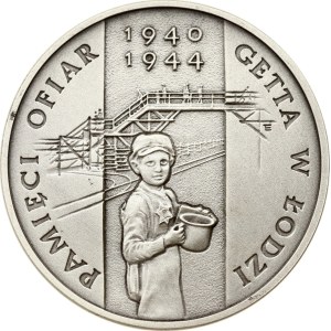 Poland 20 Zlotych 2004 MW In Memory of Victims in Lodz Ghetto