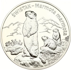 Poland 20 Zlotych 2006 MW Swistak (Marmota marmota)