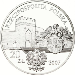 Poland 20 Zlotych 2007 MW Miasto sredniowieczne w Toruniu
