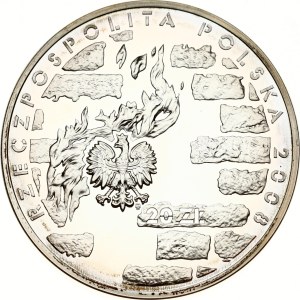 Poland 20 Zlotych 2008 MW Warsaw Ghetto Uprising