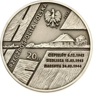 Poland 20 Zlotych 2012 Poles rescuing the Jews