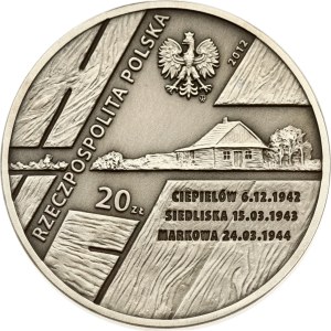 Poland 20 Zlotych 2012 Poles rescuing the Jews