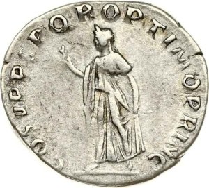 Roman Empire Trajan Denarius ND (107)