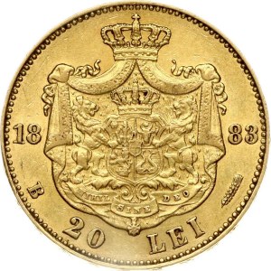 Romania 20 Lei 1883 B