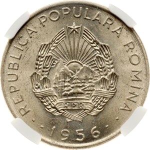 Romania 50 Bani 1956 NGC MS 64