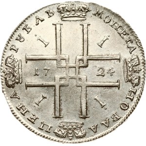 Russia Rouble 1724 Moscow