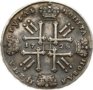 Russia Rouble 1728 Moscow (R1) ПЕРТЬ