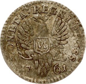 Russia For Prussia 6 Groszy 1761