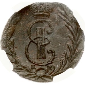 Russia Siberian Denga 1771 КМ NGC MS 61 BN