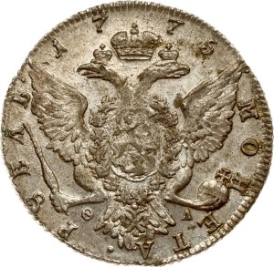 Russia Rouble 1775 СПБ-ФЛ