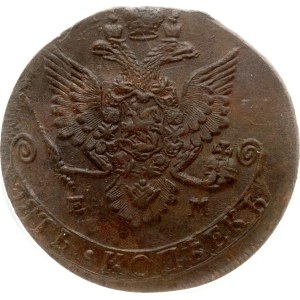 Russia 5 Kopecks 1783 ЕМ PCGS MS 62 BN