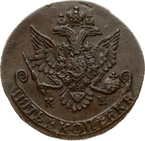 Russia 5 Kopecks 1784 KM
