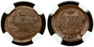 Russia Denga 1819 ЕМ-НМ NGC MS 63 BN