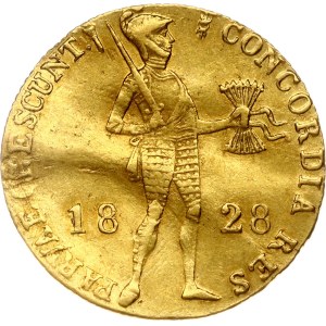 Imitation of Netherlands Ducat 1828