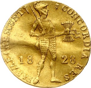 Imitation of Netherlands Ducat 1828