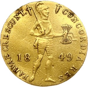 Imitation of Netherlands Ducat 1849