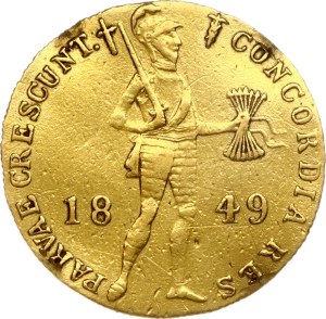 Imitation of Netherlands Ducat 1849