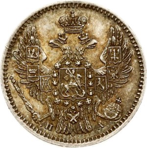 Russia 5 Kopecks 1849 СПБ-ПА