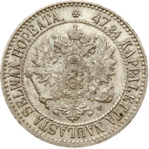 Russia For Finland 2 Markkaa 1865 S