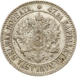 Russia For Finland 2 Markkaa 1865 S