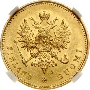 Russia For Finland 20 Markkaa 1879 S NGC MS 61