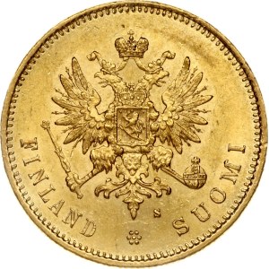 Russia For Finland 20 Markkaa 1879 S