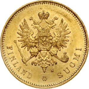 Russia For Finland 20 Markkaa 1879 S