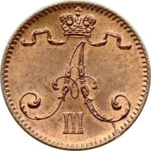 Russia For Finland 1 Penni 1891