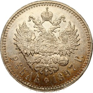 Russia Rouble 1897 (**)