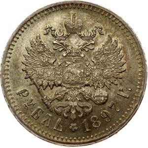 Russia Rouble 1897 (**)