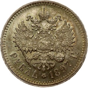 Russia Rouble 1897 (**)