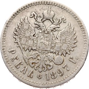 Russia Rouble 1897 (**)
